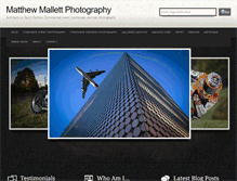 Tablet Screenshot of matthewmallett.com